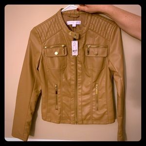 NY&C leather jacket, size XS - NWT